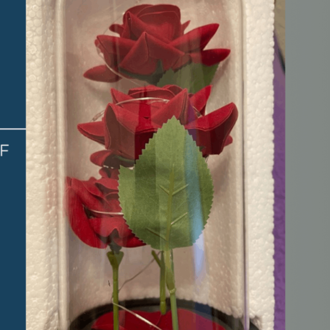 Eternal Artificial Rose Display